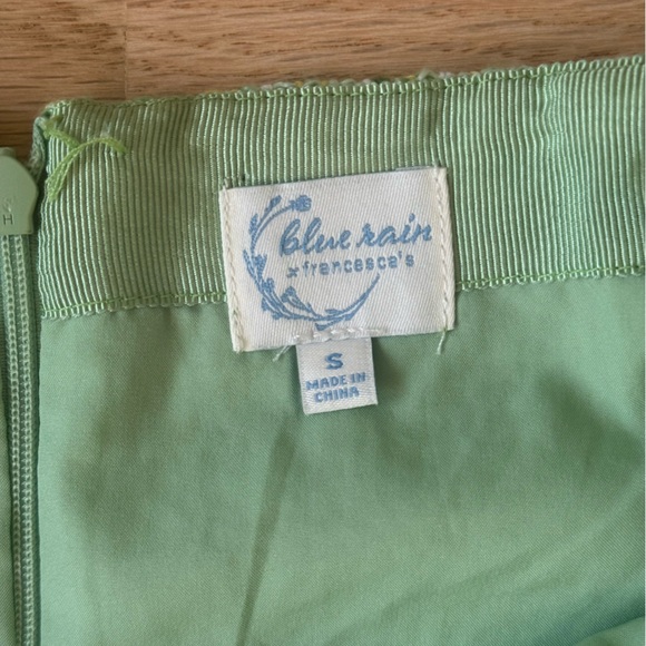 Blue Rain Mint Green Skirt - Picture 3 of 4